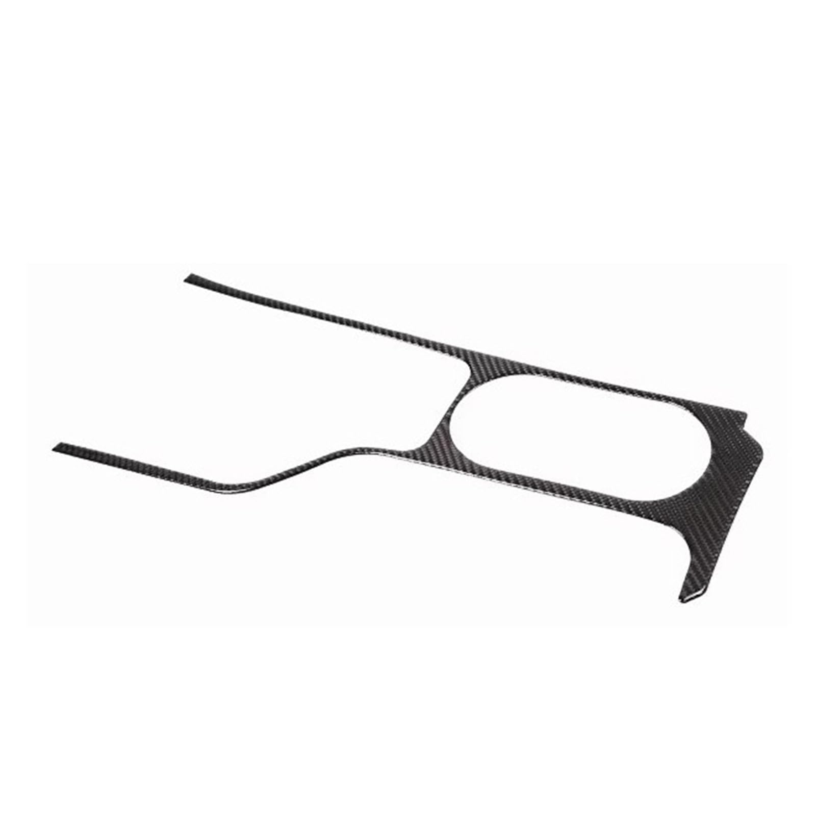 Interior Trim for Ranger for Wildtrak 2015-2021 Real Carbon Fiber Car Center Control Shift Panel Frame Trim Sticker Panel Frame Cover(LHD Carbon Fiber)