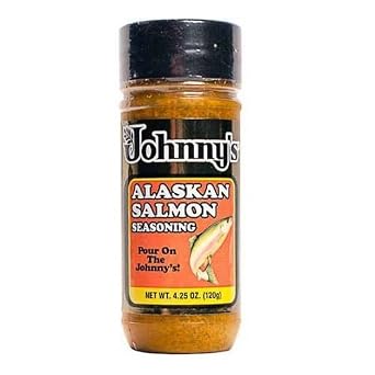 Johnnys Alaskan Salmon Seasoning, 4.25 oz.