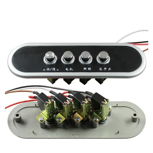 RUEHALF Range Hood Switch 4 Key Range Hood Key Switch