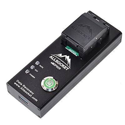 BGA529-USB Socket,eMCP529 Socket Reader for Galaxy Note4 KMR210008M-A805 for Sam Note4 n910,BGA529 Ball Chip-Off Data Recovery Adapter eMCP Memory