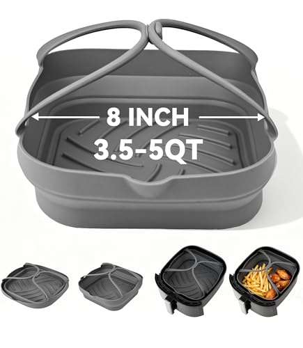 Silicone Liners with Handles 8.3 Inch