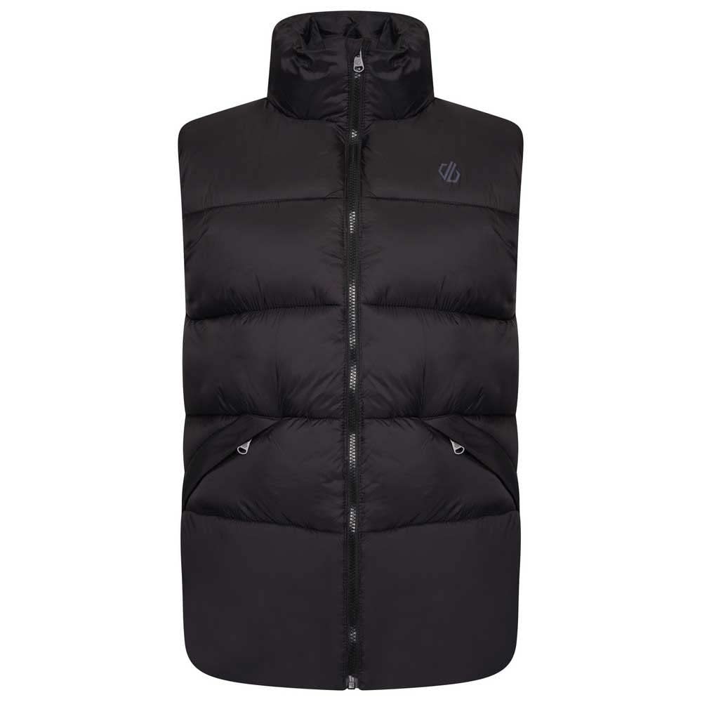 Dare2b Mentor Mens Gilet Bodywarmer Jacket acabado repelente al agua reciclado, chaqueta acolchada con cuello alto, cremallera completa y 2 bolsillos bajos con cremallera