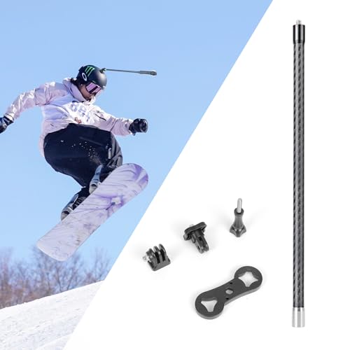 Soporte de extensión de 30 cm en carbono para evitar tomas cortas con GoPro