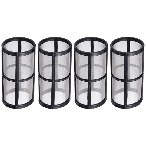 PATIKIL 100 Mesh Inline Sieb Ersatz 4 Stück Edelstahl Filtersieb Zubehör Für Garten Schlauch Wasserpumpe Hochdruckreiniger