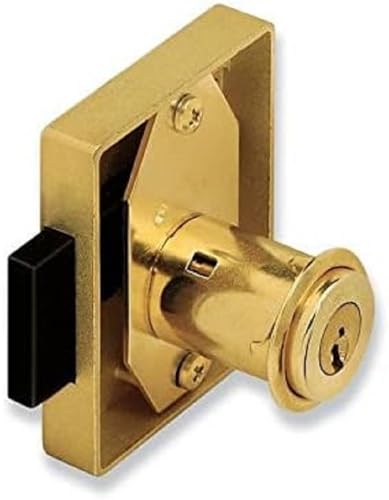 CERRADURA N.23R DE 40 MM LATONADA
