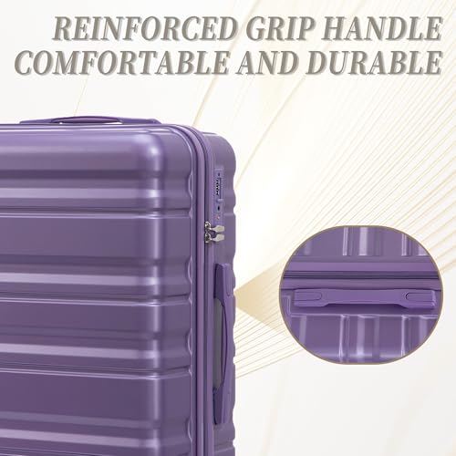 Image of 3-Piece ABS Hardshell Luggage Set Lightweight, Tough & Scratch-Resistant