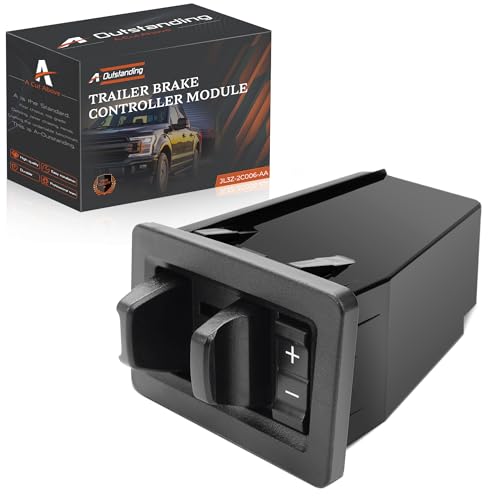 A-Outsanding Trailer Brake Controller Module Compatible with Ford F-150 V6 2.7L 3.5L & V8 5.0L 2015-2020 F-150 V6 3.0L 3.3L 2018-2020 Replace # JL3Z-2C006-AA FL3Z-19H332-AB