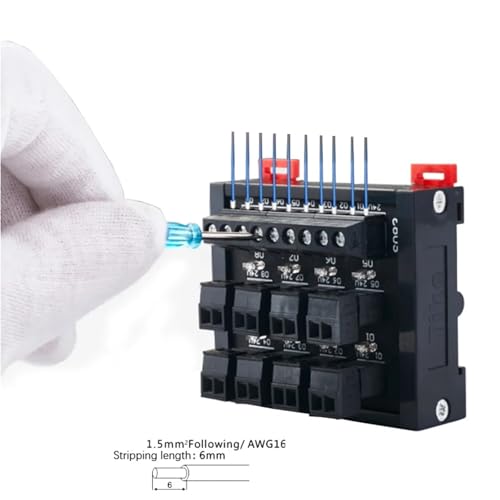 Bloque de terminales S082 para solucionar fallos de cableado 6