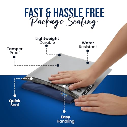 Shippozz 10x13 Poly Mailers 1000 Pack, Durable Waterproof Polymailers for Shipping Clothes, Self Seal Mailing Bags for Small Business Packaging Supplies, Mailing Envelopes for Books, and Accessories by Shippozz - Image 2