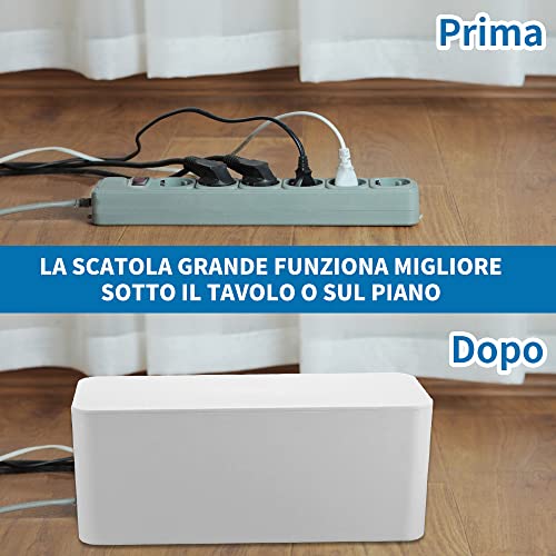 Organizer per scatola di gestione dei cavi