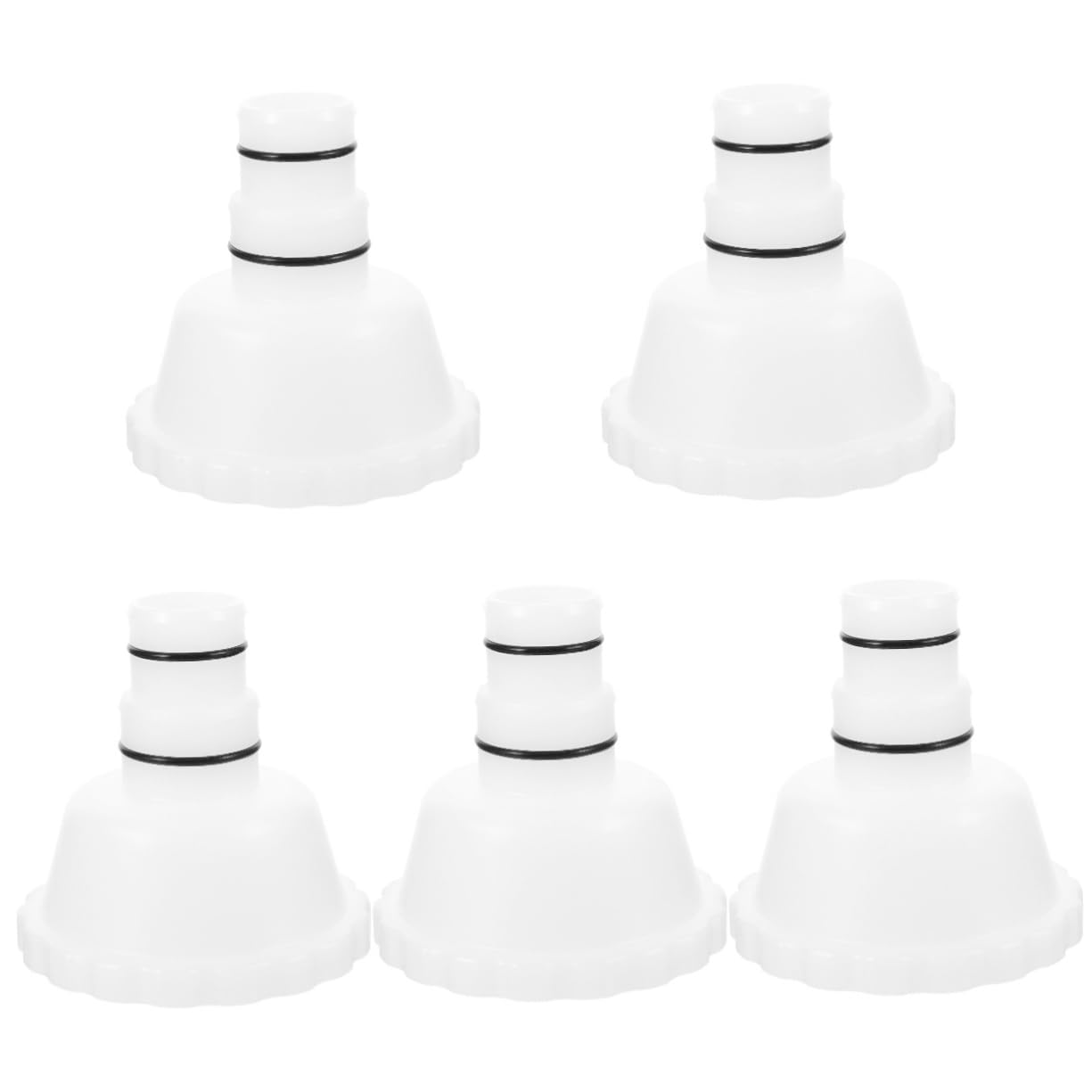 Kisangel 5piezas Adaptador De Manguera para Bomba De Piscina Conector Compatible Sistemas De Filtrado y Sumergibles Accesorio Duradero para De Manguera