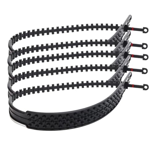 Cadena For Nieve, Cadena For Neumáticos, Juego De Uretano, Amarres For Ruedas, Cinturones, Cadenas For Neumáticos De Coche, Cadena Antideslizante For Invierno, Emergencia For Nieve, 10/1 Uds.(Black)