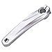 Keenso Pédalier de vélo de Montagne en Alliage d'aluminium de vélo Bicyclette Bras de manivelle Gauche pour pédalier 590 610 SLX XT XTR(Argent)