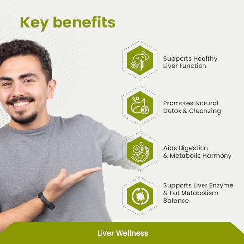Image of Green Milk Clearliv Tablets | Ayurvedic Liver Wellness Supplement | Supports Liver Health, Detox & Digestive Balance | Helps Maintain Appetite, Metabolism & Daily Vitality | Herbal Care Formula | 5 x 30 Tablets