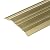 Gold Anodized Aluminum Overlap Threshold 4" Wide (3 FT)