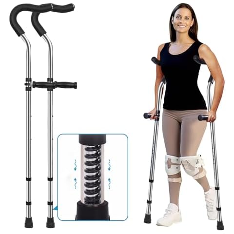 GRLEAYIE Adjustable Underarm Crutches Cover