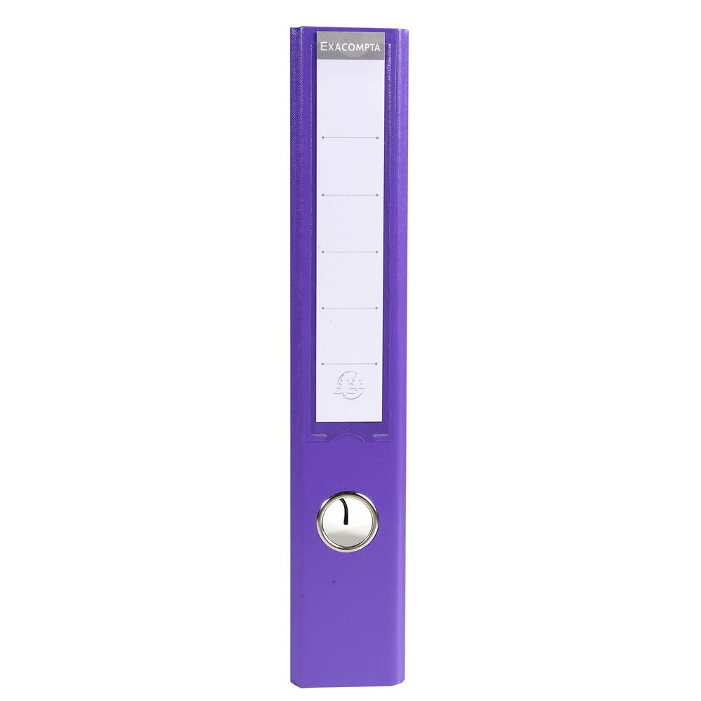Exacompta 10 Ordner Prem'Touch dunkelviolett Rücken 50 mm A4