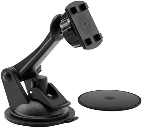 ARKON Upgrade or Replacement iGRIP Windshield or Dash Smartphone Mount with 3-Inch Arm - Retail Packaging - Black image 3
