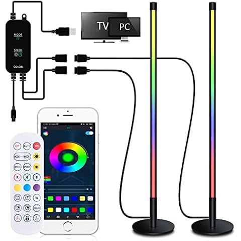 Smart Flow Light Bar, RGB Smart LED Lamp Cover