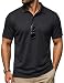 TACVASEN Herren Poloshirts Kurzarm Atmungsaktiv Tennis Polo Sport T-Shirts