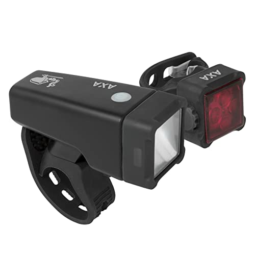 Lumière vélo avant et arrière AXA Niteline T4-R avec haute visibilité de 2 000 mètres