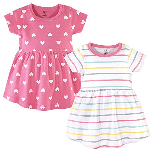 Image of Hudson Baby Girl's Cotton Dresses