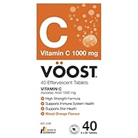 Voost Vitamin C Blood Orange Effervescent Tablets 40 Pack
