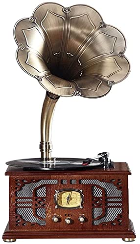 Tourne-Disque Gramophone à la Mode Multifonction Vieille Radio Stéréo Subwoofer Ornements Platines Vinyles Gi (Lecteur… - Les Beatles, Paul McCartney, John Lennon, RIngo Starr, George Harrison Tourne-Disque Gramophone à la Mode Multifonction Vieille Radio Stéréo Subwoofer Ornements Platines Vinyles Gi (Lecteur…
