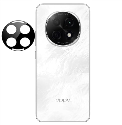 Image of ZARALA Glass Camera Lens Protector For OPPO F29 5G [9H Hardness] [6D Lens Protector ] [Easy Installation] Black