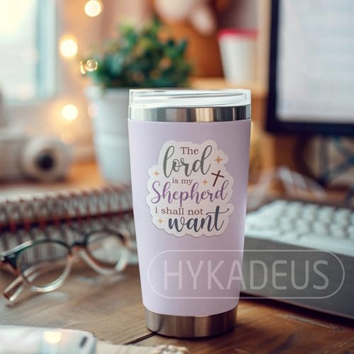 Calcomanías cristianas impermeables para personalizar tus tazas de café y termos 6