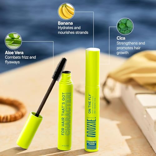 Moxie Beauty On The Fly | Hair finishing stick for women | Anti frizz baby hair fixer | Non sticky and non greasy | Anti flyaway wand | (10 ml (Pack of 1))