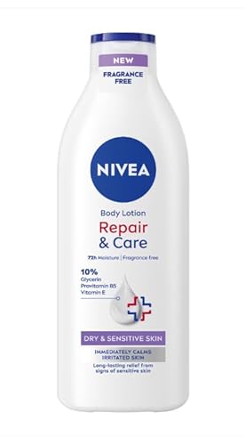 Nivea Body Lotion Repair & Care Perfume Free 400 Ml