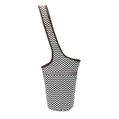 Bolsa para esterilla de yoga de gran tamaño con práctico bolsillo con cremallera