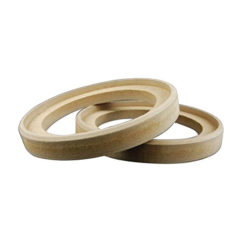 Nippon RING8GR 8" MDF Speaker Ring with Bevel, Pair