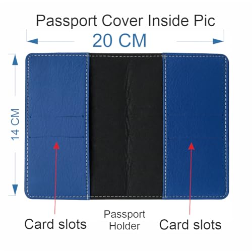 Image of Customized Couple Printed Passport Cover Gift Set 2 Pcs | Personalised Leather Travel Gift for Husband Wife, Boyfriend Girlfriend | Customised Valentine's Day Gift Set (Design 4)