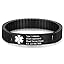 Black 7.3inch stretchable