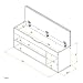 RICOO WM034-ES-B Banco Zapatero 104x49x30cm Armario Interior con Asiento Organizador Zapatos Mueble...