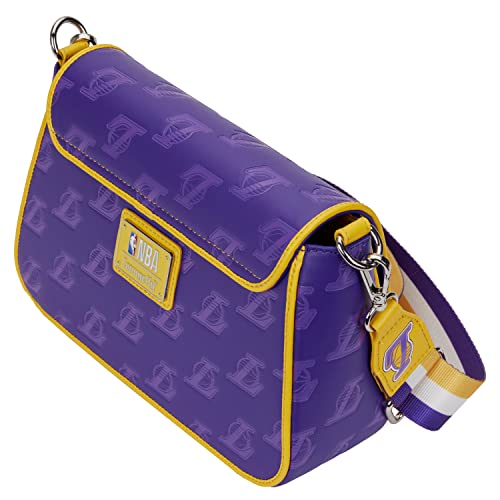 Loungefly NBA: Los Angeles Lakers Crossbody Bag3