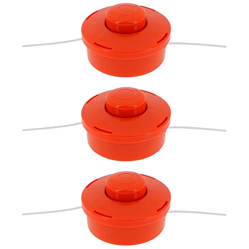GT Garden Lot de 3 têtes Fil pour débroussailleuse et Multifonction 4 en 1