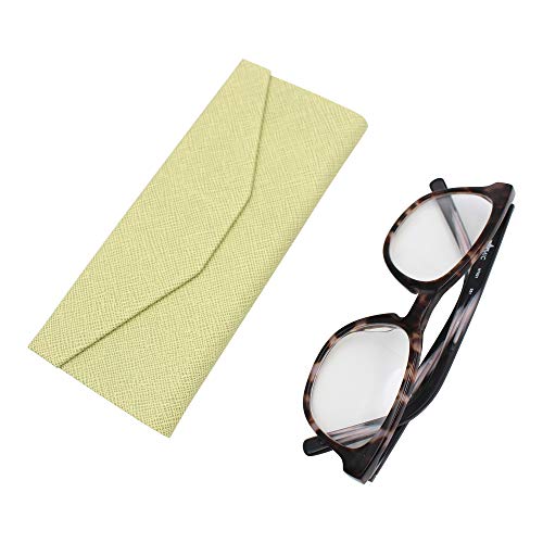Image of Real Sic Glasses Case for Men and Women - Magnetic Folding Hard Shell Sunglass Holder - Inspired by Solid Color