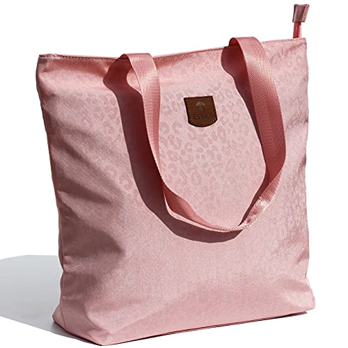 Esvan Original Floral Tote Bag Shoulder Bag For Gym Hiking Picnic Travel Beach ([V] Floral Leaf) #TOP1