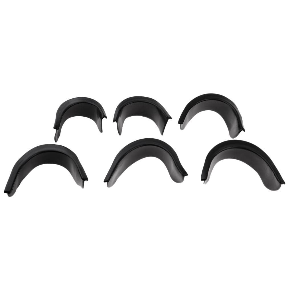 Pack of 6 Rubber Pool Table Pocket Liners Billiard Accessory 4 Corner and 2 Sides|Sporting Goods |Other Billiards-image-46