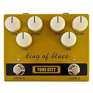 Tone City King of Blues Overdrive · Effectapparaat elektrische gitaar