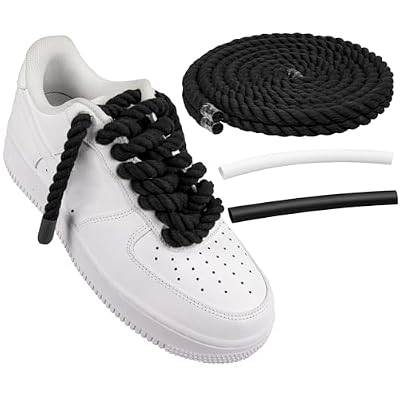 Endoto Rope Shoes Laces for Air Force 1, Thick Chunky Fat Shoelaces Strings for AF Sneaker