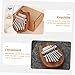 CONGARTENO Mini Kalimba Thumb Piano Keys Wooden Finger Piano Beginner Music Instrument Stage Performance Music Lovers