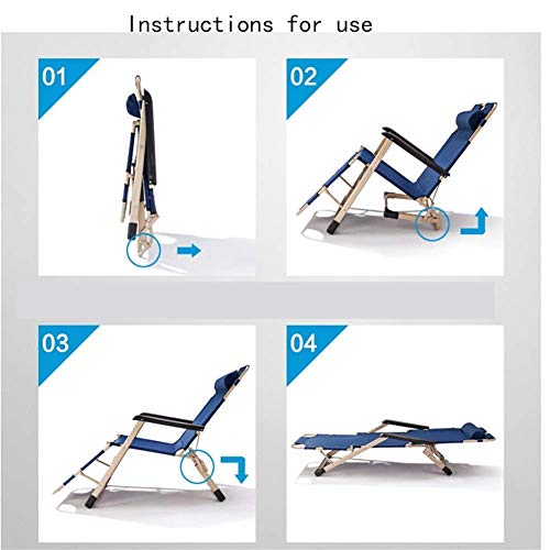 Silla ajustable con cojín y pies de acero para camping y playa 5