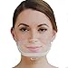 Urhome 10pcs Visière de Protection Réutilisable en Blanc - Couvre Bouche et Nez Facial - Protection Visage Anti-Salive Anti-Eclaboussure Facial Protection pour Homme Femme