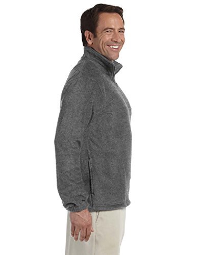 Quarter-Zip Fleece Pullover - Black - S 8 oz. Quarter-Zip Fleece Pullover3