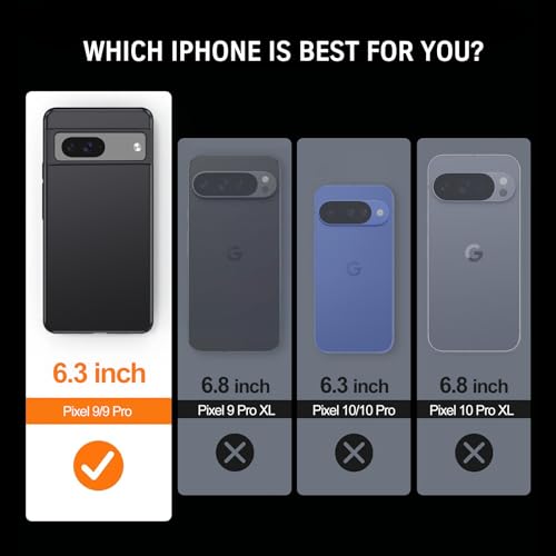 Coque militaire Google Pixel 9 Pro antichoc pour éviter les fissures et rayures - 7
