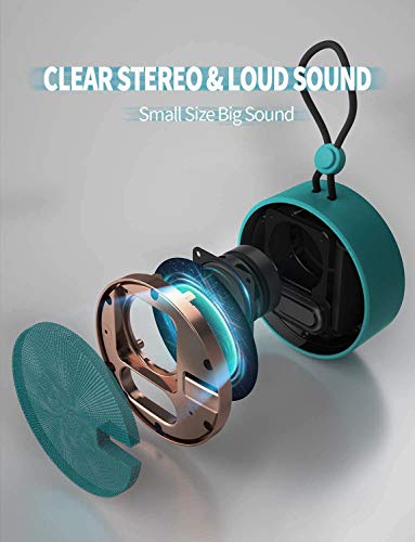 image for INSMY Portable IPX7 Waterproof Bluetooth Speaker, Wireless Outdoor Spe